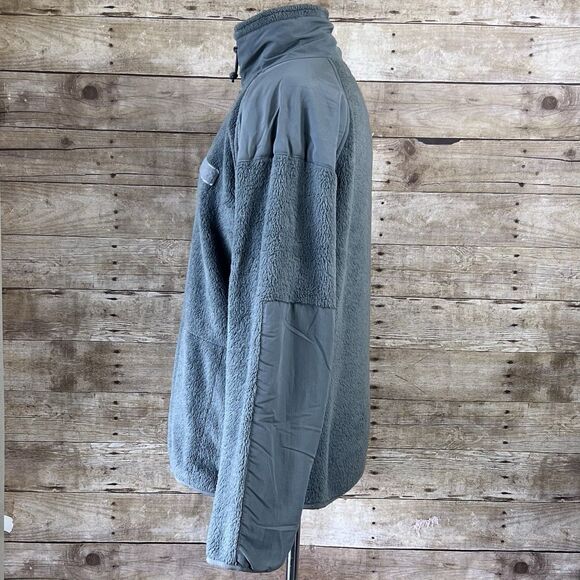 US Military Size Large Gen III Polartec 100 Cold Weather Fleece Jacket Green GC - Picture 4 of 13